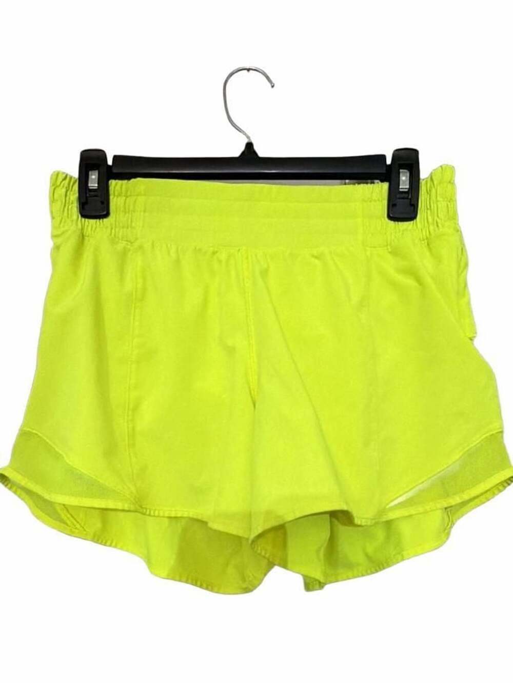 Lululemon Hotty Hot Short Size 6 Tall Yellow Athletic